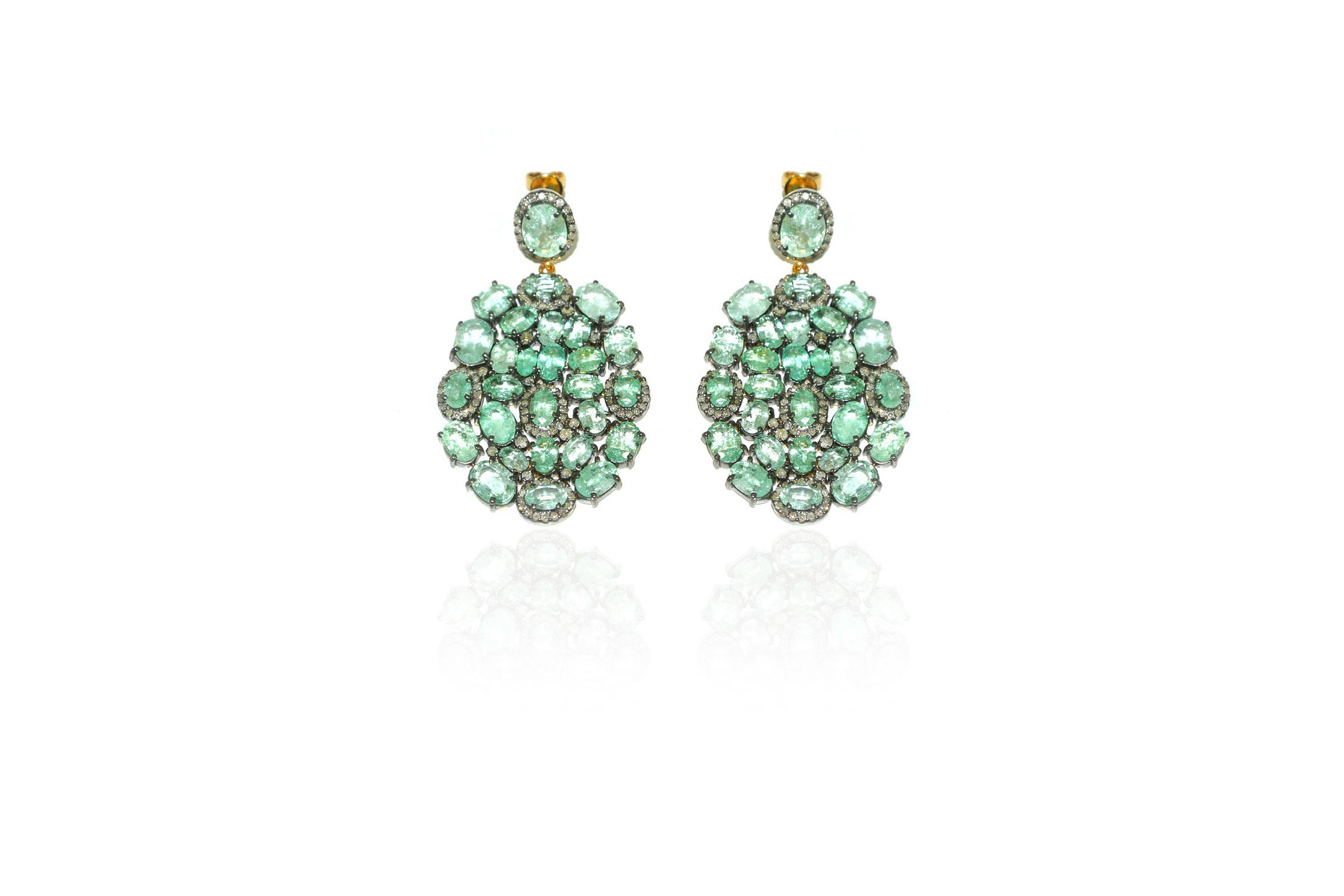 Emerald Earrings – Gems Paradise Jaipur