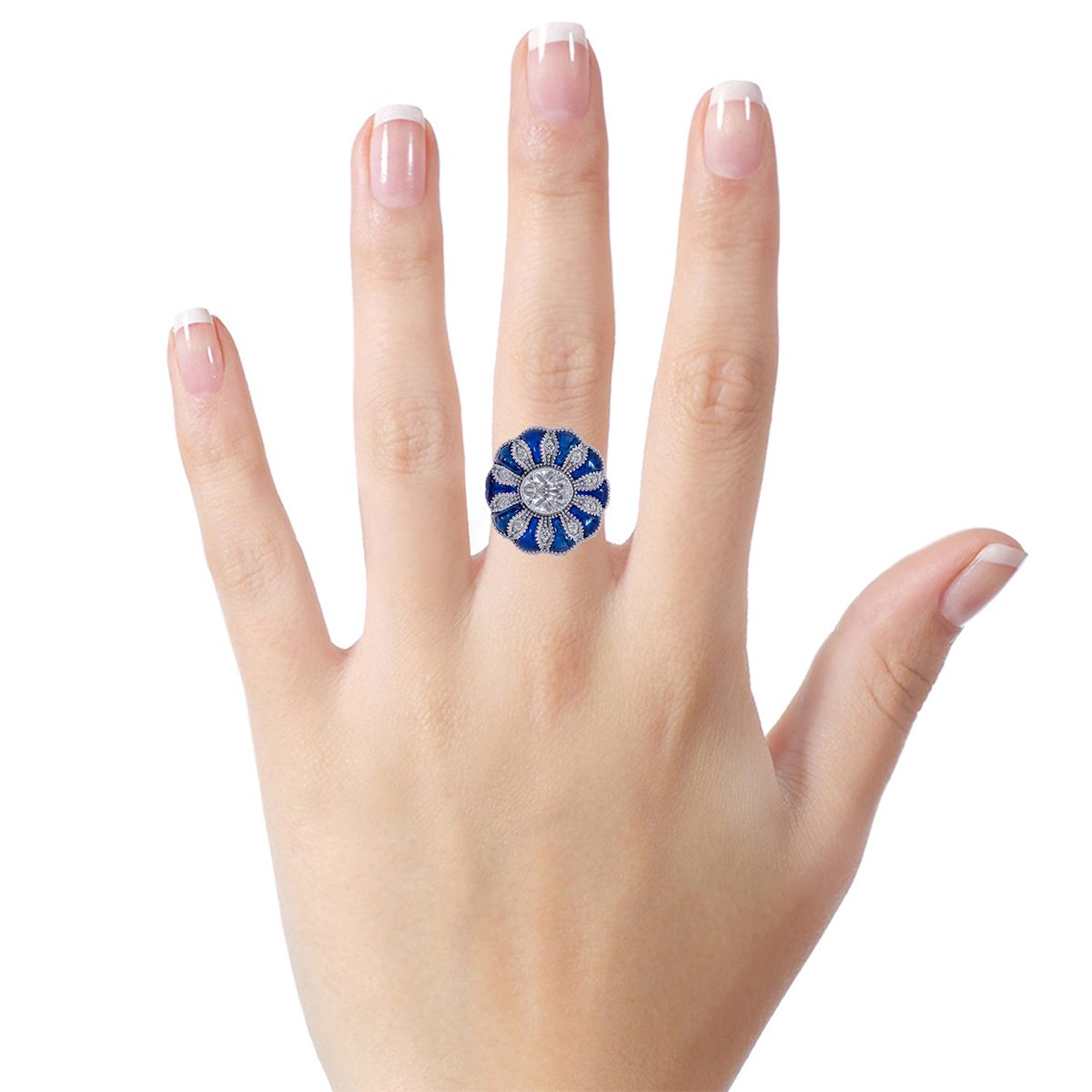 Bezel Set Cabochon Sapphire Ring at Reliable Gold in Providence, RI  Reliable Gold Ltd.